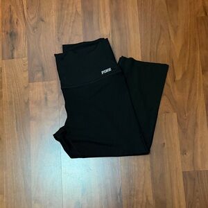 PINK Victoria's Secret Black Capri Leggings for Girls
